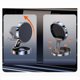 thumbnail image 4 of Folding Magnetic Car Phone Holder 360 Rotation Stand Dashboard Cell Phone Bracket Mount Silver, 4 of 5