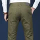 thumbnail image 3 of Pantalones de verano grises para hombre, pantalones de traje rectos para hombre, algodón 2024, ropa de diseñador de sastrería, pantalones de lujo, ropa de trabajo, licra, 3 of 5