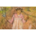 thumbnail image 2 of Édouard Vuillard 14x11 Black Ornate Wood Framed Double Matted Museum Art Print Titled: Mlle. Alice Kapferer (circa 1922), 2 of 5