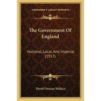 The Government Of England (Paperback)