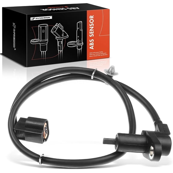 A-Premium Rear Left ABS Wheel Speed Sensor Compatible with 2002 2003 2004 2005 2006 2007 Mitsubishi Lancer 2.0L - Rear Driver Side