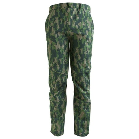 HECS Outerwear Hunting Pants | Camo Pants with Bioelectric Shielding | Patented Technology For Concealment | Camo Hunting Pants for Men | 32x32 - Green
