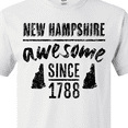 thumbnail image 4 of Inktastic New Hampshire Awesome Since 1788 T-Shirt, 4 of 5