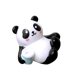 thumbnail image 4 of Set of 6 Cute Panda Toy Resins Animal Miniature Figurines Desktop Decoration for Car Interior Decors Ornaments Gift, 4 of 4