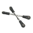 thumbnail image 3 of RC Servo Tie Rod, RC Model Car Accessories Wear  Black Silver RC Servo Pull Rod 2pcs  for 1/10 RC Car, 3 of 8