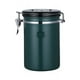 thumbnail image 1 of Tarro de acero inoxidable 304 para almacenar granos de café, tarro sellado, tarro para té, tarro para almacenar leche en polvo, tarro para granos de café, 1 of 6