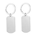 thumbnail image 4 of WHAMVOX  Key Ring Chain Holder Charms Keychain Christmas Gift Man Silver, 4 of 8