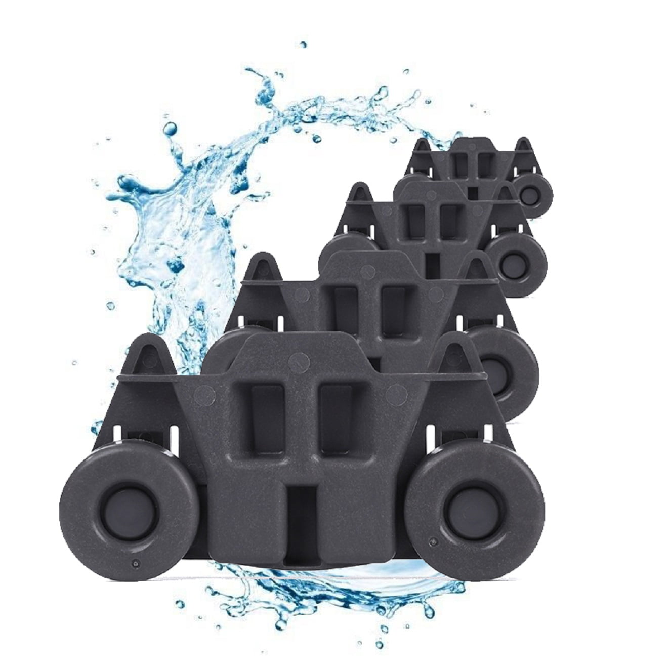 W10195416 Dishwasher Lower Rack Wheel, Compatible with GE Whirlpool Kenmore Kitchenaid Maytag