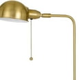 thumbnail image 4 of 58" Brass Adjustable Traditional Shaped Floor Lamp With Bronze Dome Shade, 4 of 7