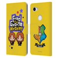 thumbnail image 1 of Head Case Designs Officially Licensed Harry Potter Deathly Hallows XXVIII Fred & George Weasley Leather Book Wallet Case Cover Compatible with Google Pixel 3a, 1 of 6