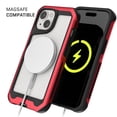 thumbnail image 4 of Funda GHOSTEK Atomic para iPhone 15 Aluminio Roja Transp MagSafe, 4 of 8