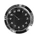 thumbnail image 2 of Mini reloj con movimiento de inserción, fácil de leer, cabezal de reloj redondo de 35 mm para reemplazo Números arábigos negros, 2 of 8