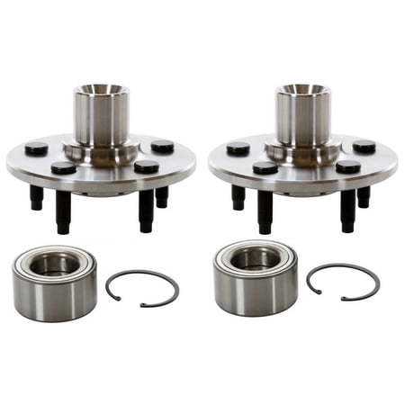 AutoShack Rear Wheel Hub Bearing Pair of 2 Driver and Passenger Side Replacement for Lincoln Aviator Ford Explorer Sport Trac 2002-2010 Explorer 2002-2010 Mercury Mountaineer 4WD RWD 5-Lug HB621002PR