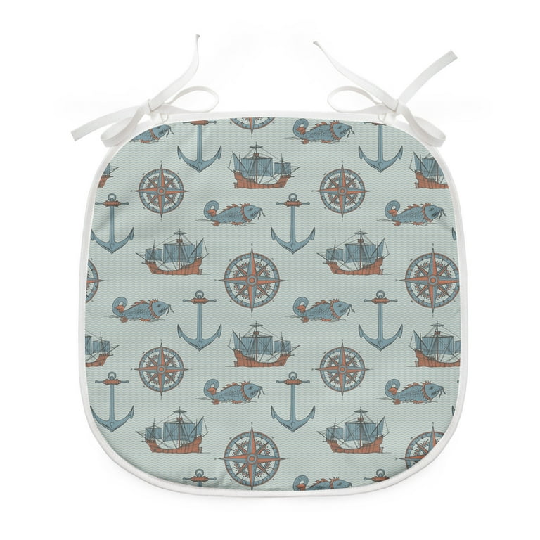 Nautical kitchen chair clearance cushions