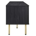 thumbnail image 4 of Media TV Stand Console Table, Black, Wood, Living Room Lounge Cafe Lobby Hospitality Restaurant, Modern Contemporary HB34358, 4 of 9