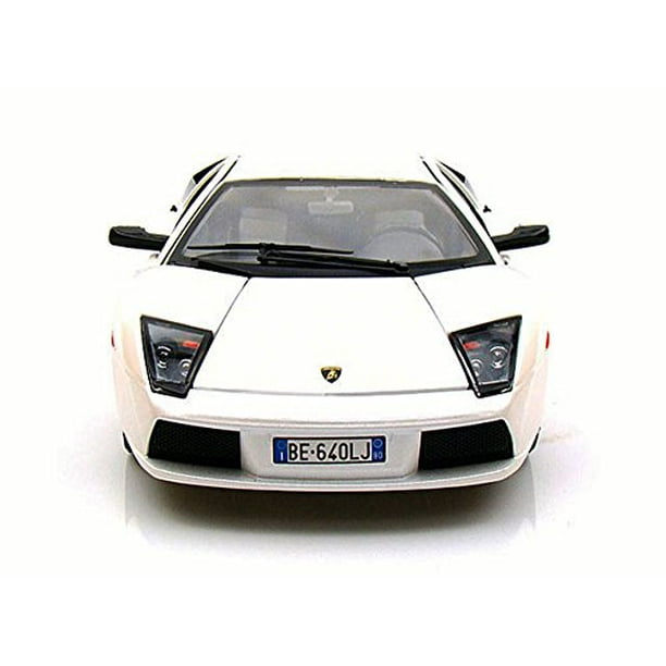 Lamborghini Murcielago Pearl White 1/18 Diecast Car Model by