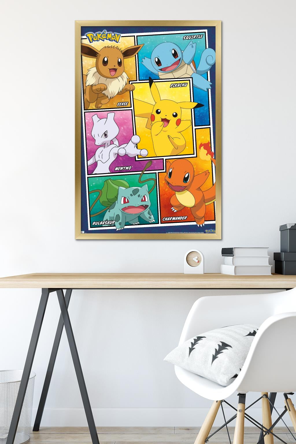 Pokémon - Alola Region Wall Poster, 14.725 x 22.375, Framed