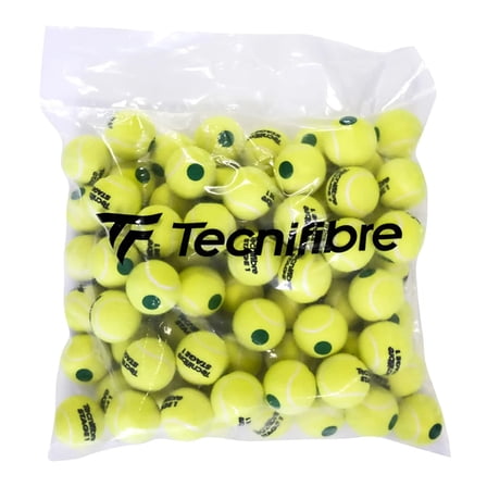 Tecnifibre Stage 1 Green Dot Tennis Balls (Bag of 60)