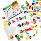 thumbnail image 1 of Juguete Abecedario Educativo Español / Inglés Con Tarjetas Color Multicolor, 1 of 5