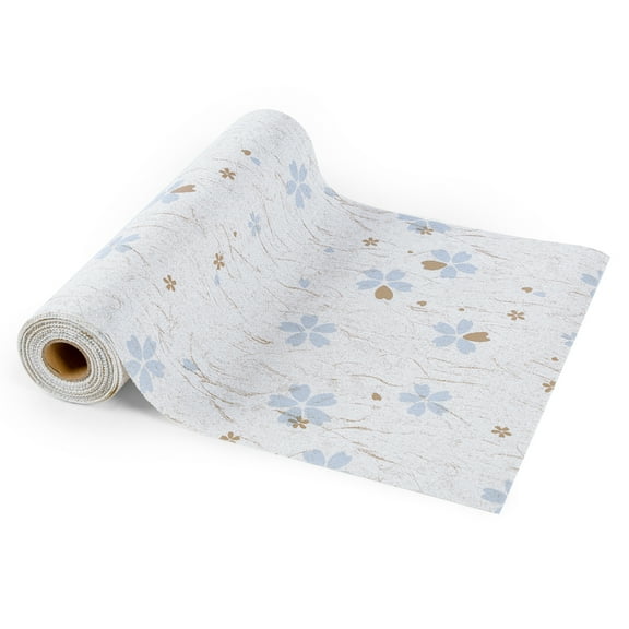 RAY STAR 12x120 Inch Shelf Liner Non Slip, Non Adhesive Drawer Liner, Waterproof Shelf Liners for Kitchen Cabinets