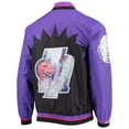 thumbnail image 4 of Men's Toronto Raptors Black Mitchell & Ness Hardwood Classics 75th Anniversary Authentic Warmup Full-Snap Jacket, 4 of 4