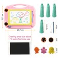 thumbnail image 3 of D Magnetic Writing Board For Kids Reusable Mess Free Drawing Board With Magnetic Pen And Eraser Portable Doodle Board For Creative Play And Learning 16.5X9.25 Inches, 3 of 3