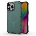 thumbnail image 2 of Case For IPhone 16 Pro [Compatible con la Funda Del Teléfono de Color Sólido con Protección Anticaída de Airbag de Grado Militar MagSafe], Verde, For IPhone 16 Pro, 2 of 8