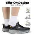 thumbnail image 3 of FitVille Wide Women's Sneakers for Running & Walking, Cushion Arch Support Gym Shoes, 3 of 7