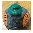 thumbnail image 3 of Made in Mexico Beautifully Hand Carved Painted Guacamole Maker Large Duck Pata Pato Genuine Mexican Manual Guacamole Salsa Maker Volcanic Lava Rock Stone Molcajete W/Top Mortar and Pestle, 3 of 4
