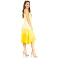 thumbnail image 4 of Sakkas Aphrodite Embroidered Batik Dress - O-Yellow - One Size, 4 of 5