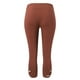 thumbnail image 3 of Gibobby Leggings deportivos mujer para yoga Pantalones de polainas casuales con cintura elástica hueca sólida de talla grande para mujer Característ(Rojo,G), 3 of 5