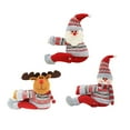 thumbnail image 3 of Milisten 3-Piece Assorted Color Christmas Curtain Buckle Dolls Holiday Decor for Home Window Decoration, 3 of 8