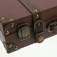 thumbnail image 3 of Vintage Style Leather Trunk Luggage For Clothing Store Display Retro Decorative Storage Box For Photo Props And Window Dressing, 3 of 6