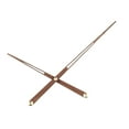 thumbnail image 1 of Clock Hands Components Accessories Direct Replaces Professional Black Walnut Durable Wall Clock Pointer for Household Mechanism Clock Counterweight 13mm, 1 of 8