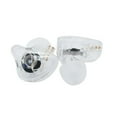 thumbnail image 3 of Auriculares intraurales con cable de 0,78 mm, aislamiento de ruido, 2 pines, profesionales, transparentes Estilo B, 3 of 9
