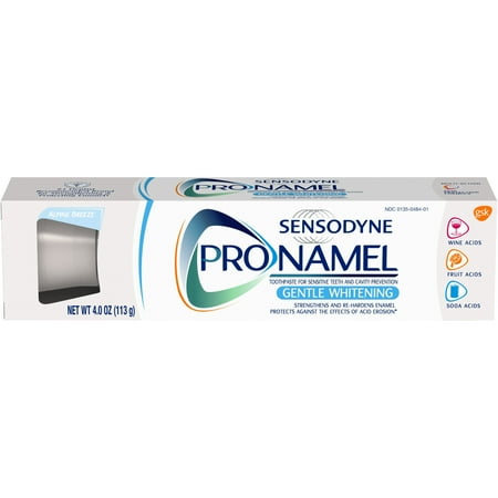 Sensodyne Pronamel Gentle Whitening Fluoride Toothpaste to Strengthen and Protect Enamel, 4 (Best Over The Counter Whitening Toothpaste)