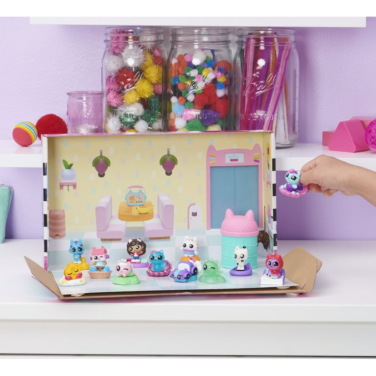 Gabby's Dollhouse Mini Child Dollhouse Accessories with Stand