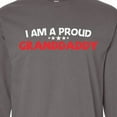 thumbnail image 4 of Inktastic I Am a Proud Granddaddy Design with Stars Long Sleeve T-Shirt, 4 of 5