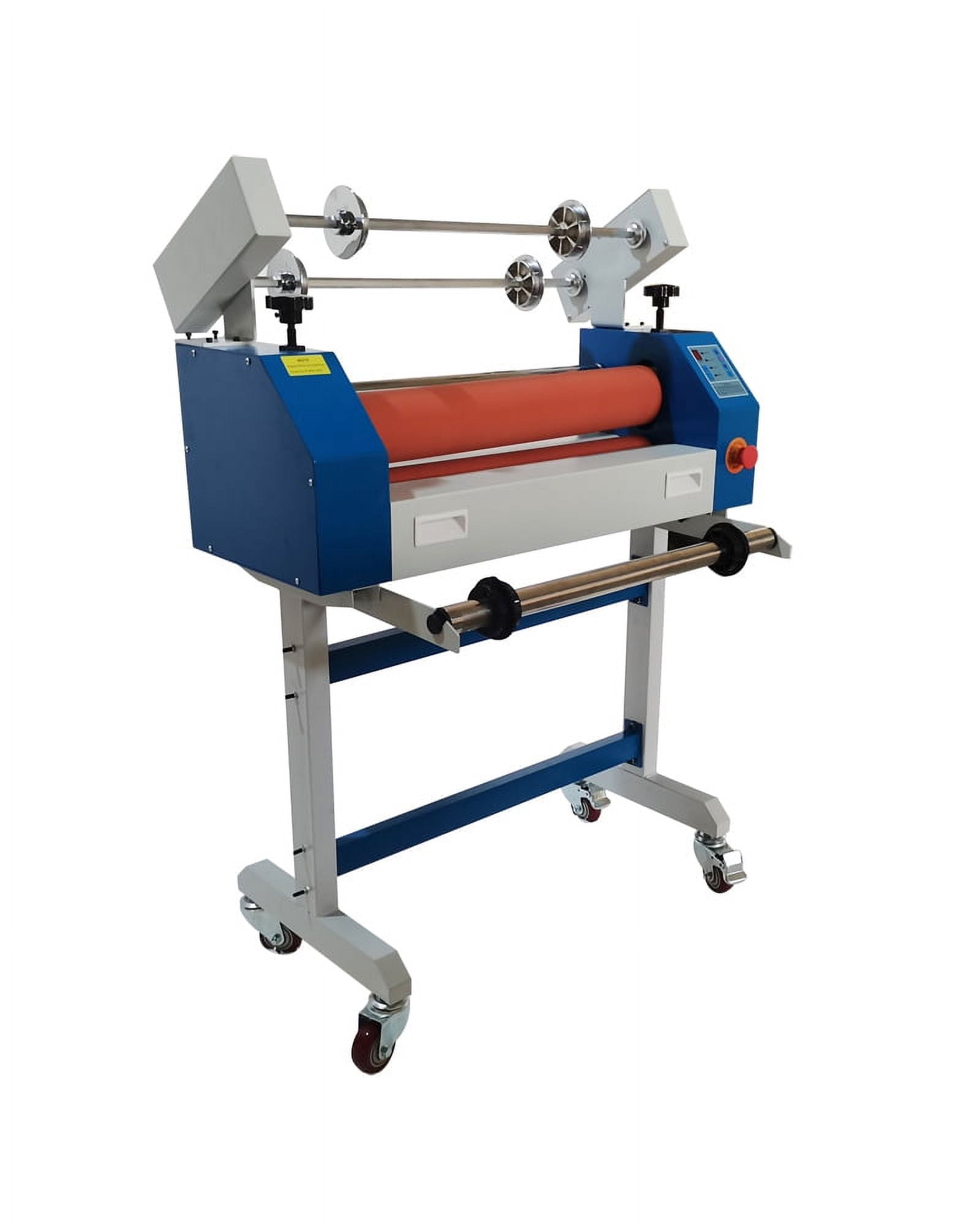 INTSUPERMAI 25In Semi Auto Cold Laminator Automatic/Manual Laminating Machine for Vinyl Photo Film