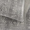 thumbnail image 5 of 2â€™ x 5â€™ Gray Distressed Medallion Area Rug, 5 of 11
