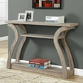 thumbnail image 2 of Monarch Specialties Accent Table, Console, Entryway, Narrow, Sofa, Bedroom, Brown Laminate, 2 of 11