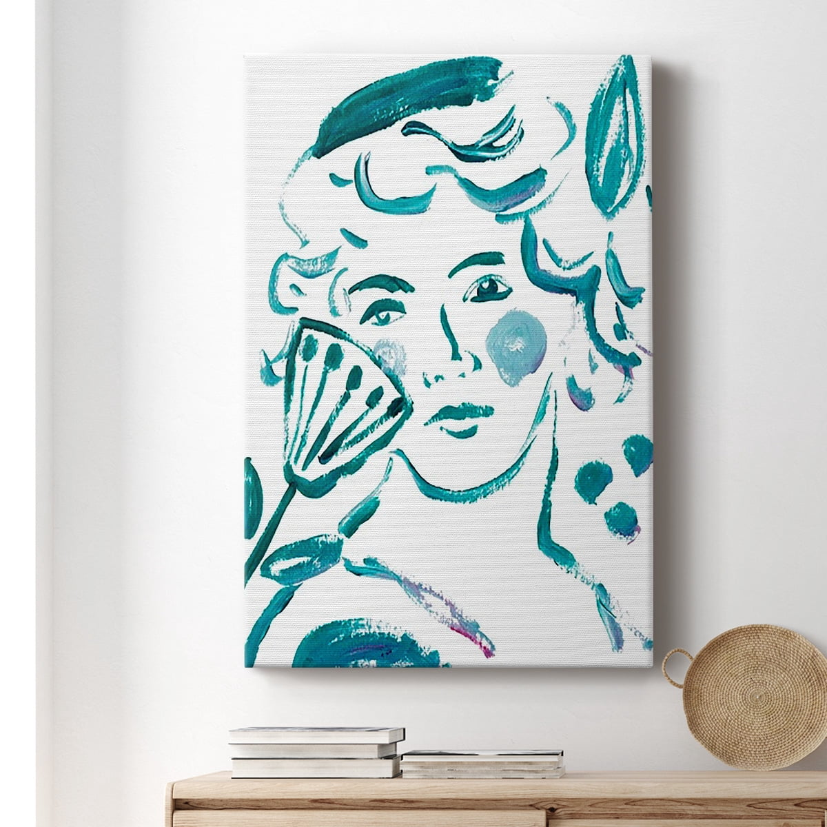 Budding Flower I Premium Gallery Wrapped Canvas - Ready to Hang
