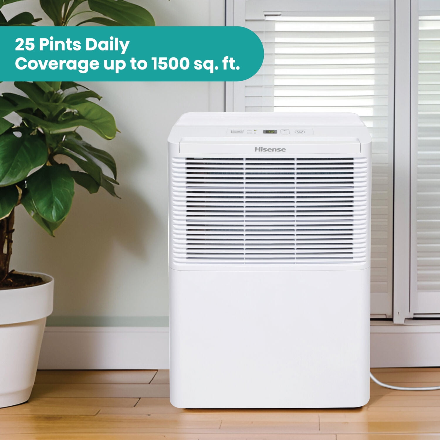 人気特価 Dehumidifier ft sq 1500 pt 25 Hisense - Efficient Energy テレビ