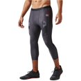 thumbnail image 1 of Pantalones deportivos de Compresión Reebok CrossFit para hombre gris mediano, 1 of 2