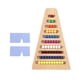 thumbnail image 1 of Juego de cuentas Montessori para escaleras, juguete para contar números, juguete de matemáticas Montessori, juguete cognitivo numérico para edades de, 1 of 9
