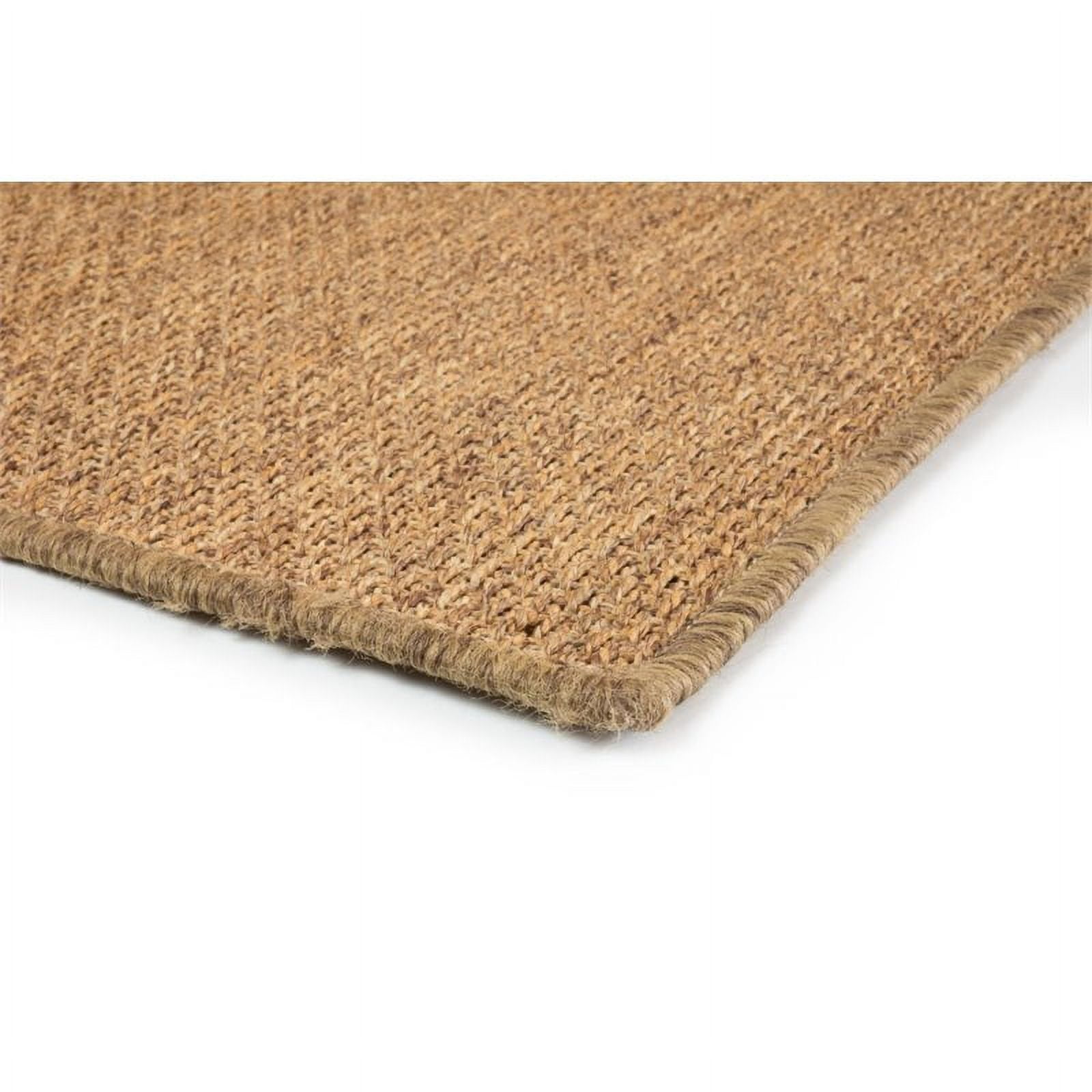 Oriental Weavers Karavia Indoor/Outdoor Rug - 2061N - 1'9" x 3'9" - in Tan - Classic Casual Style, Water, Stain and Fade Resistant, Hose Clean, Patio, Outdoor Living Area Rug