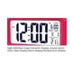 thumbnail image 2 of Temperatura Despertador Led Retroiluminación Digital Calendario Snooze Reloj (Rojo), 2 of 4