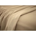 thumbnail image 3 of Signature 100% Cotton Sheets - 4 Piece - Sheet & Pillowcase Sets - Beige Bed Sheets - Full Size Cotton Sheets - Hotel Luxury - Organic Cotton Sheets - Cooling Sheets - Full Size Bed Sheets, 3 of 6