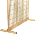 Room Divider Stand Natural 3 Panel - Walmart.com