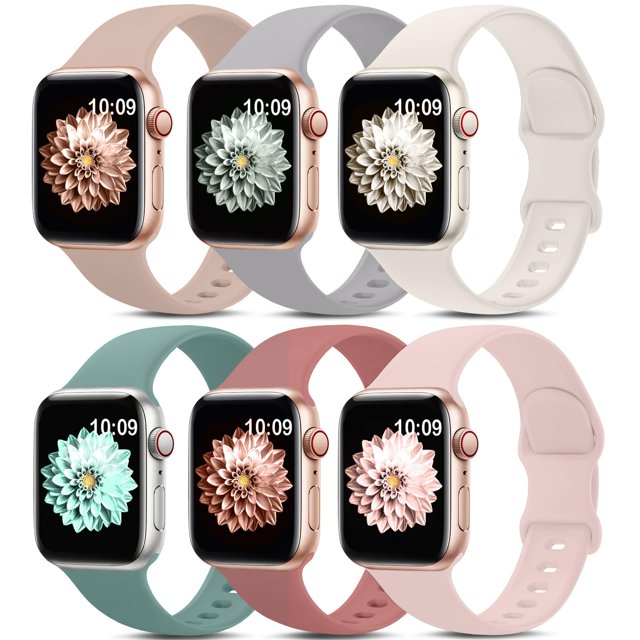 Bandas deportivas AMSKY compatibles con Apple Watch de 38 mm a 49 mm